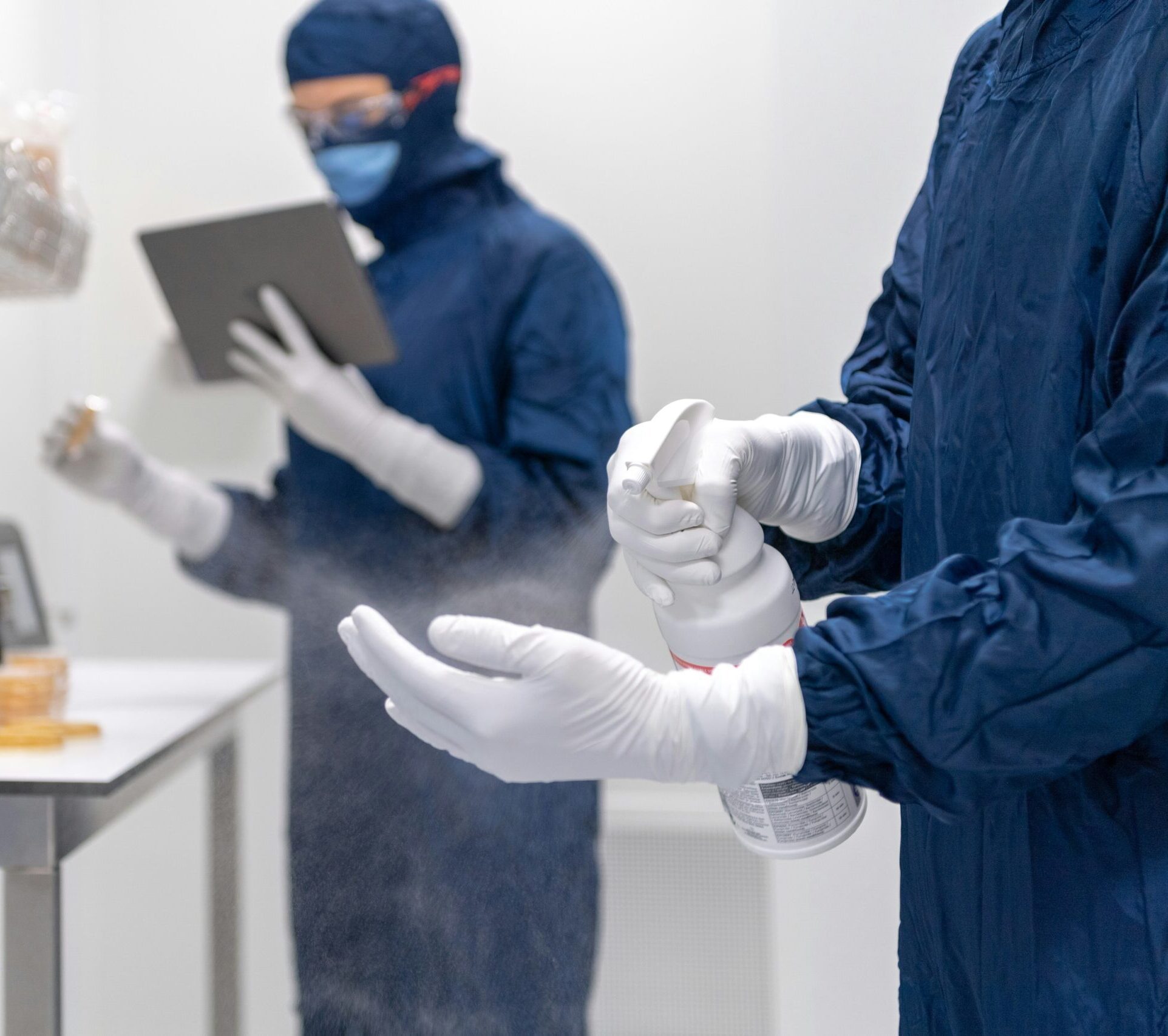 Infection control in the home